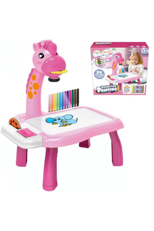 Educative si STEM - Masa de desen cu proiector Girafa roz, 24 modele, 12 carioci, Functie muzicala, pentru copii - imagine principala produs|Masa de desen cu proiector Girafa roz, 24 modele, 12 carioci, Functie muzicala, pentru copii - detaliu produs 2|Masa de desen cu proiector Girafa roz, 24 modele, 12 carioci, Functie muzicala, pentru copii - detaliu produs 3|Masa de desen cu proiector Girafa roz, 24 modele, 12 carioci, Functie muzicala, pentru copii - detaliu produs 4|Masa de desen cu proiector Girafa roz, 24 modele, 12 carioci, Functie muzicala, pentru copii - detaliu produs 5|Masa de desen cu proiector Girafa roz, 24 modele, 12 carioci, Functie muzicala, pentru copii - detaliu produs 6