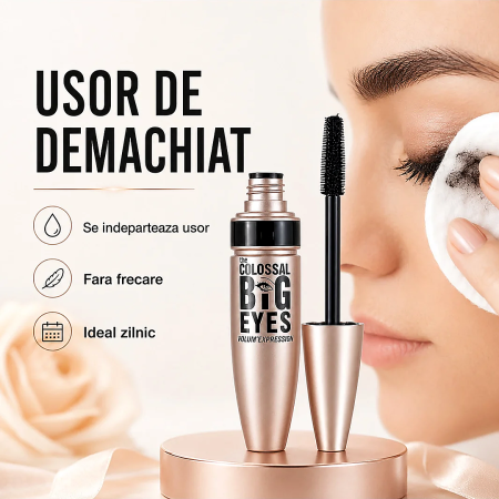 Mascara volum & separare, efect evantai, waterproof, formula cremoasa, Negru, pentru rutina beauty - imagine principala produs|Mascara volum & separare, efect evantai, waterproof, formula cremoasa, Negru, pentru rutina beauty - detaliu produs 2|Mascara volum & separare, efect evantai, waterproof, formula cremoasa, Negru, pentru rutina beauty - detaliu produs 3|Mascara volum & separare, efect evantai, waterproof, formula cremoasa, Negru, pentru rutina beauty - detaliu produs 4|Mascara volum & separare, efect evantai, waterproof, formula cremoasa, Negru, pentru rutina beauty - detaliu produs 5|Mascara volum & separare, efect evantai, waterproof, formula cremoasa, Negru, pentru rutina beauty - detaliu produs 6|Mascara volum & separare, efect evantai, waterproof, formula cremoasa, Negru, pentru rutina beauty - detaliu produs 7 [6]