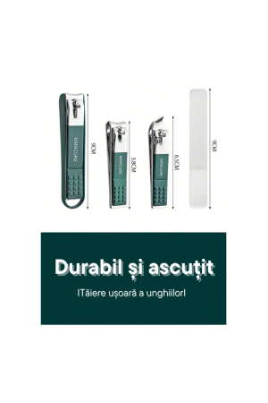 Set 3 unghiere profesionale din otel inoxidabil, manichiura/pedichiura, verde inchis - imagine principala produs|Set 3 unghiere profesionale din otel inoxidabil, manichiura/pedichiura, verde inchis - detaliu produs 2|Set 3 unghiere profesionale din otel inoxidabil, manichiura/pedichiura, verde inchis - detaliu produs 3|Set 3 unghiere profesionale din otel inoxidabil, manichiura/pedichiura, verde inchis - detaliu produs 4|Set 3 unghiere profesionale din otel inoxidabil, manichiura/pedichiura, verde inchis - detaliu produs 5|Set 3 unghiere profesionale din otel inoxidabil, manichiura/pedichiura, verde inchis - detaliu produs 6|Set 3 unghiere profesionale din otel inoxidabil, manichiura/pedichiura, verde inchis - detaliu produs 7|Set 3 unghiere profesionale din otel inoxidabil, manichiura/pedichiura, verde inchis - detaliu produs 8 [4]