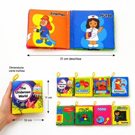 Set 8 carti senzoriale textile bebelusi, fosnaitoare, 11×13 cm, +3 luni, pentru copii - imagine principala produs|Set 8 carti senzoriale textile bebelusi, fosnaitoare, 11×13 cm, +3 luni, pentru copii - detaliu produs 2|Set 8 carti senzoriale textile bebelusi, fosnaitoare, 11×13 cm, +3 luni, pentru copii - detaliu produs 3|Set 8 carti senzoriale textile bebelusi, fosnaitoare, 11×13 cm, +3 luni, pentru copii - detaliu produs 4|Set 8 carti senzoriale textile bebelusi, fosnaitoare, 11×13 cm, +3 luni, pentru copii - detaliu produs 5|Set 8 carti senzoriale textile bebelusi, fosnaitoare, 11×13 cm, +3 luni, pentru copii - detaliu produs 6 [4]