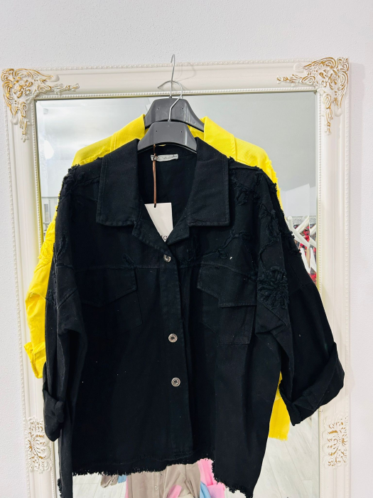 Cămașă tip Jachetă Denim [3]