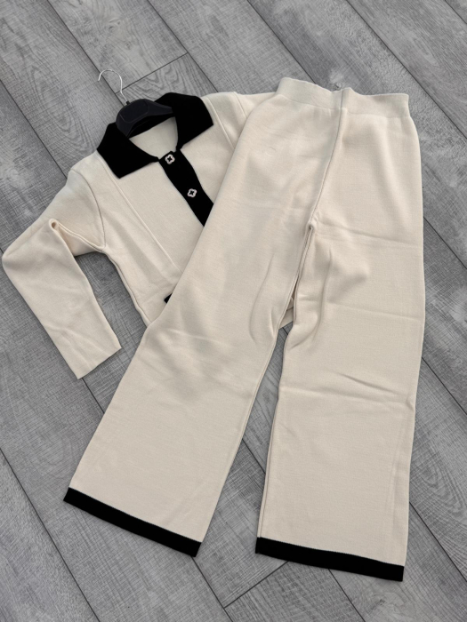 Compleu Tricot Premium S4 Bej [2]