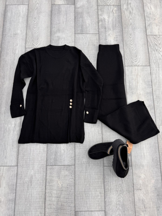 Compleu Tricot Premium S6 Negru [2]