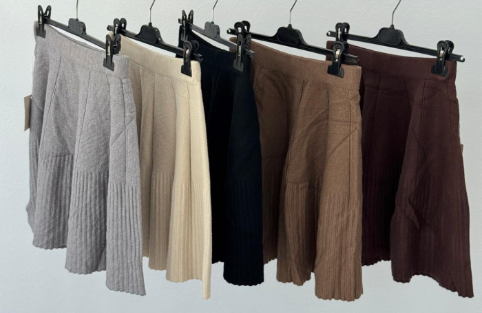 Fustă Tricot - Negru [2]