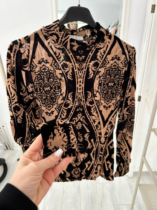 Maletă Animal Print-Catifea [2]