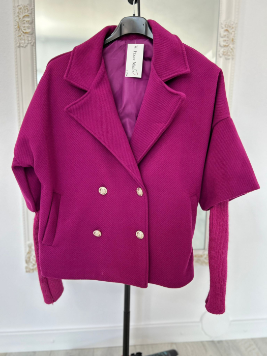 Palton toamnă matlasat scurt [3]