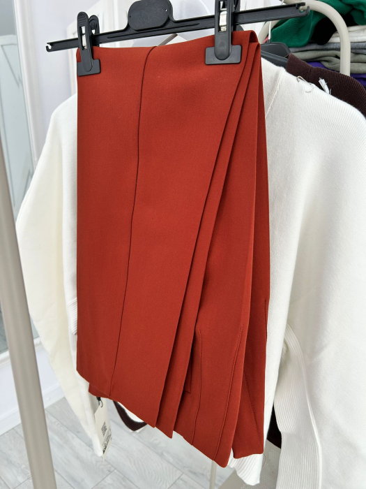 Pantalon Karol Office-Cărămiziu [2]