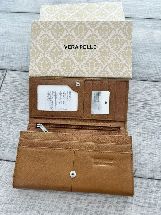 Portofel piele naturală Hellen [3]