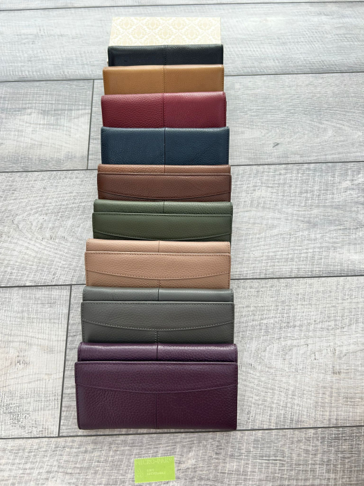 Portofel piele naturală Hellen [2]