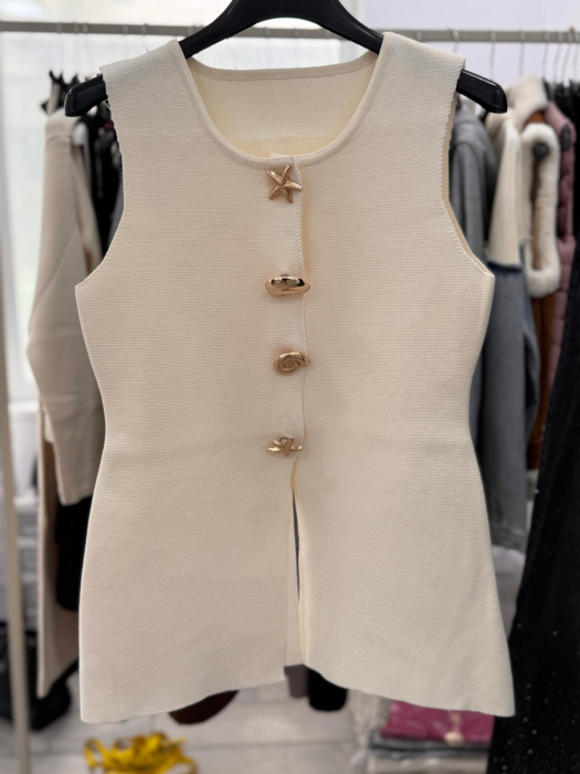 Vestă AZara Alb [4]