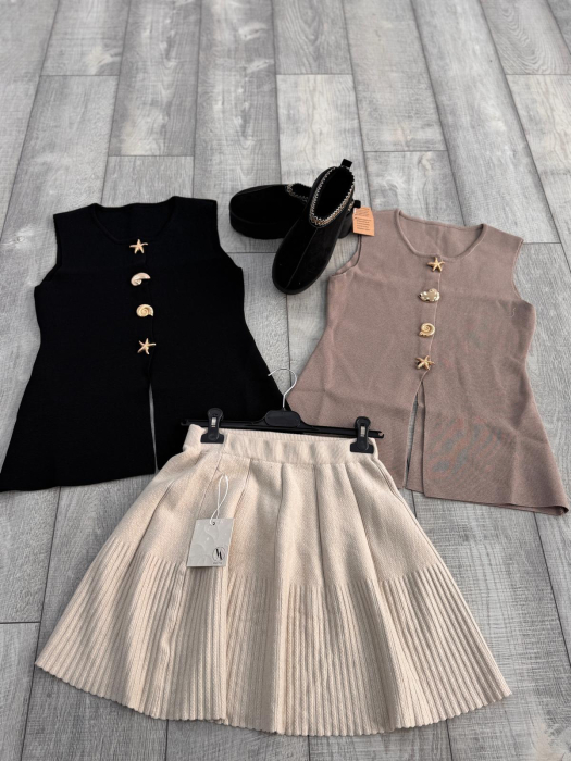 Vestă AZara-Cappucino [3]