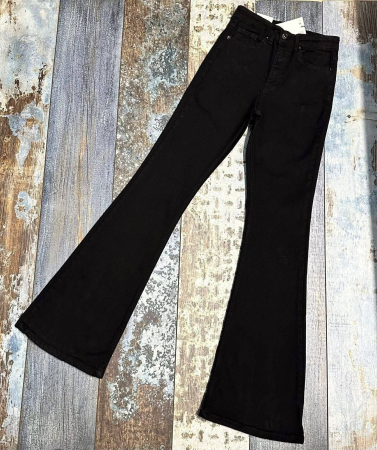 Noutăți - Blugi AZara-Negru