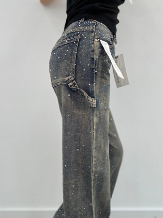 Blugi Helen cu strasuri [3]