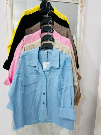 Cămăși - Cămașă tip Jachetă Denim