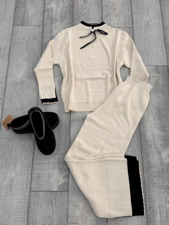 Compleu Tricot Premium S2 Bej [1]