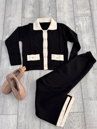 Compleu Tricot Premium S3 Negru [1]