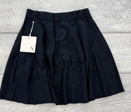 Fuste - Fustă Tricot - Negru