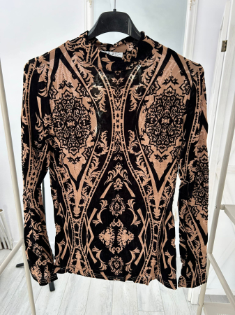 Noutăți - Maletă Animal Print-Catifea