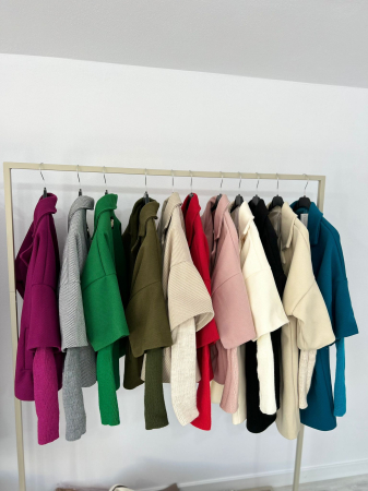 Paltoane - Palton toamnă matlasat scurt