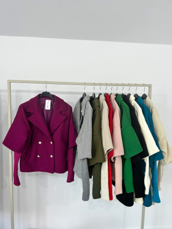 Palton toamnă matlasat scurt [1]