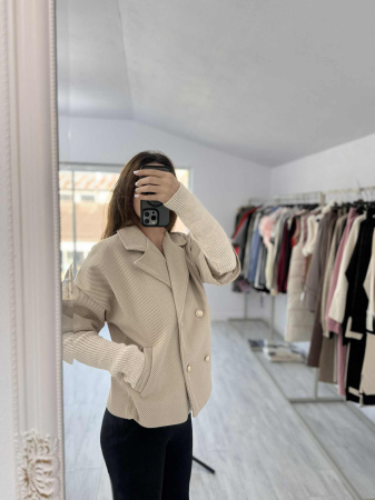 Palton toamnă matlasat scurt [4]