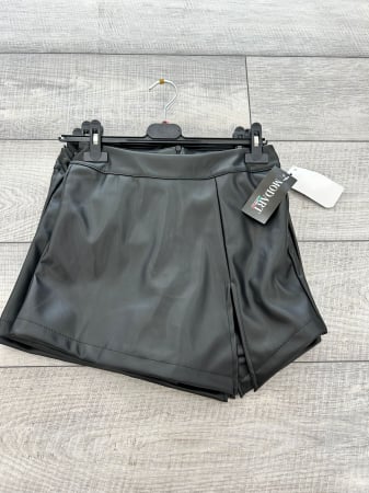 Fuste - Pantaloni tip fustă (piele)