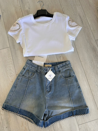 Blugi - Set Pantaloni scurți + tricou