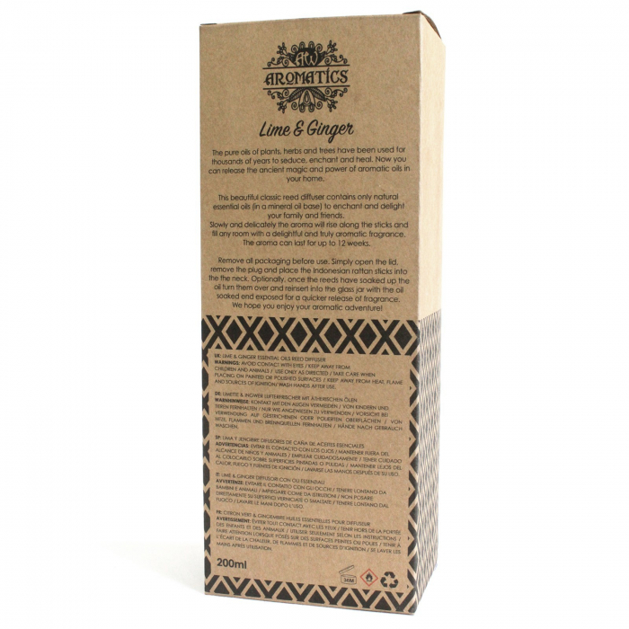 Difuzor de Ulei Esential de 200ml - Limeta si Ghimbir [4]