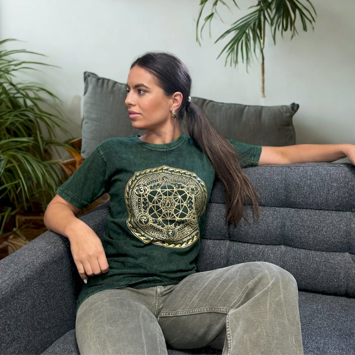tricou Mandala Hamsa Chakra [2]