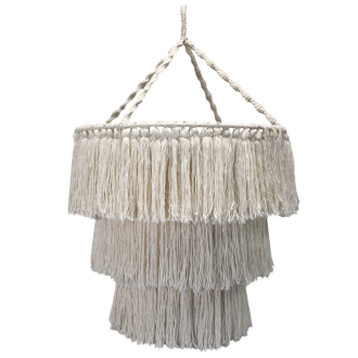 Casa si Gradina - Abajur din Macrame - Natural