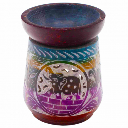 Lampi uleiuri esentiale - Aroma Lampa din Steatit - Elefant - 5 Culori