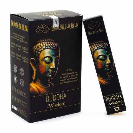 Betisoare Parfumate si Tamaie - Banjara Buddha - Intelepciune