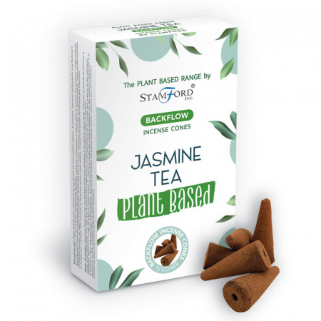 Conuri Parfumate Stamford Premium - Conuri Parfumate pe Baza de Plante - Ceai de Iasomie
