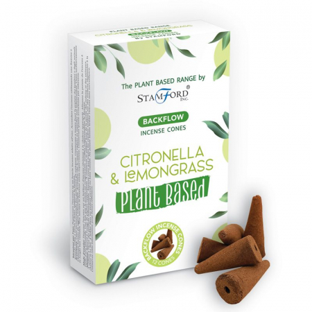 Conuri Parfumate Stamford Premium - Conuri Parfumate pe Baza de Plante - Lemongrass