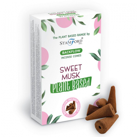 Conuri Parfumate Stamford Premium - Conuri Parfumate pe Baza de Plante - Mosc Dulce