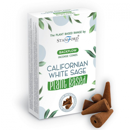 Conuri Parfumate Stamford Premium - Conuri Parfumate pe Baza de Plante - Salvie Alba de California