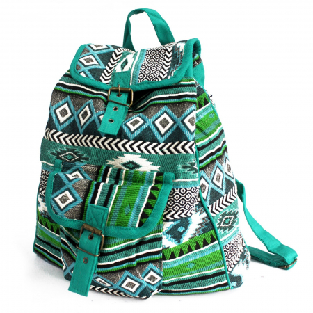 Genti si Accesorii - Rucsac Etno - Verde