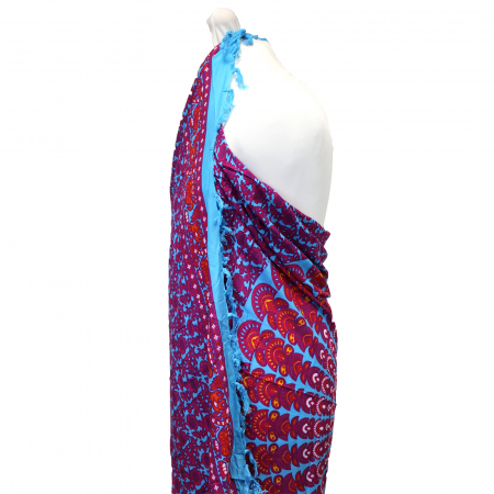 Sarong Mandala - Violet si Albastru [1]