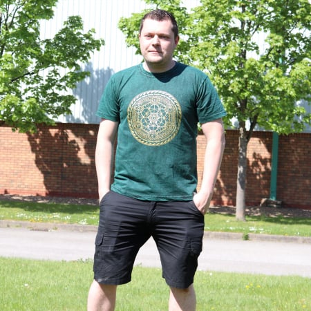 tricou Mandala Hamsa Chakra [5]