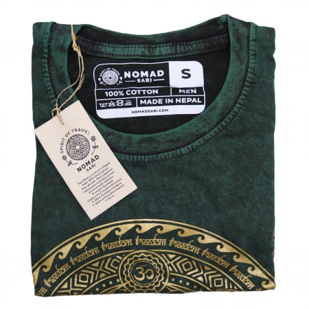 Imbracaminte - tricou Mandala Hamsa Chakra