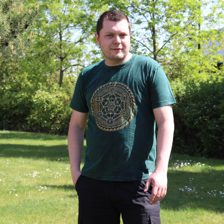 tricou Mandala Hamsa Chakra [6]
