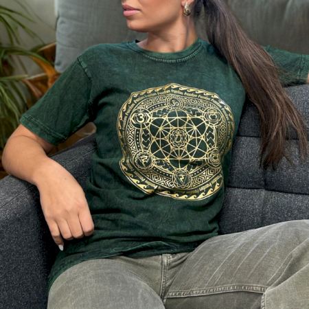 tricou Mandala Hamsa Chakra [4]