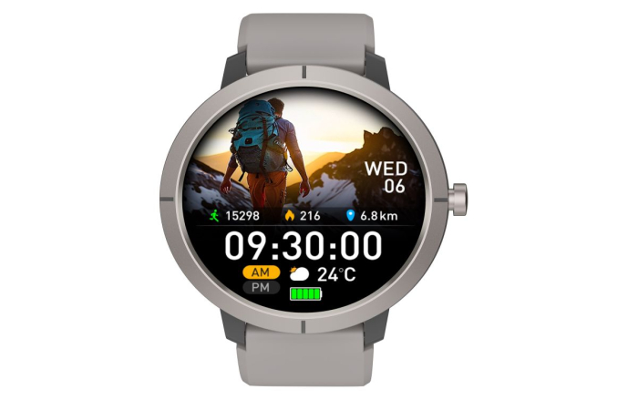 Ceas Smartwatch BySunny DM76, Ecran AMOLED, GPS Integrat, Apel Bluetooth, Rezistent la apă 5ATM, peste 170 Moduri Sportive [3]