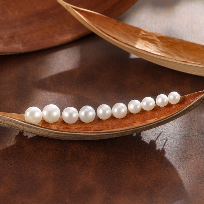 Cercei din argint 925 placat cu aur 14k si perla naturala de cultura8.5-9 mm [4]