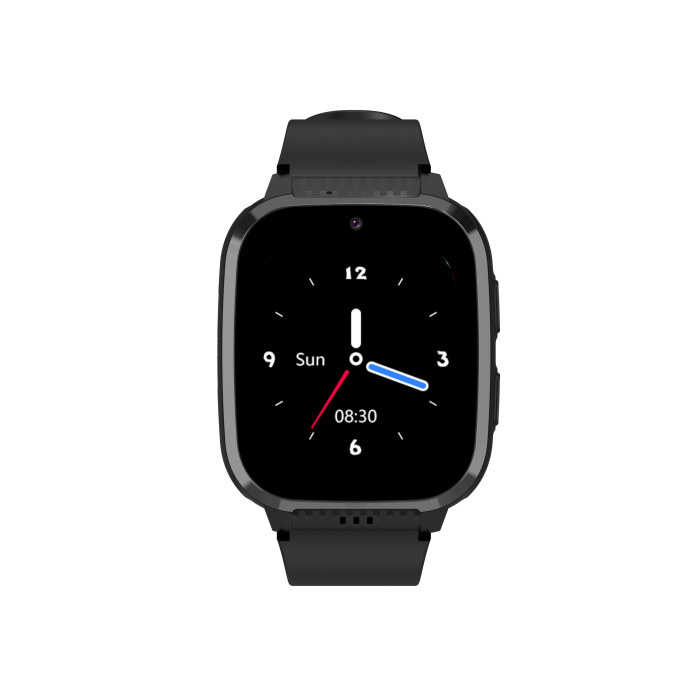 Smartwatch BySunny pentru Copii, 4G LTE model LT50 Black, Ecran Mare 1.85" HD Touchscreen, Localizare GPS+WiFi, Apel Video HD, Buton SOS, Baterie 700mAh, Rezistent la apa IP67, Functii AI [3]