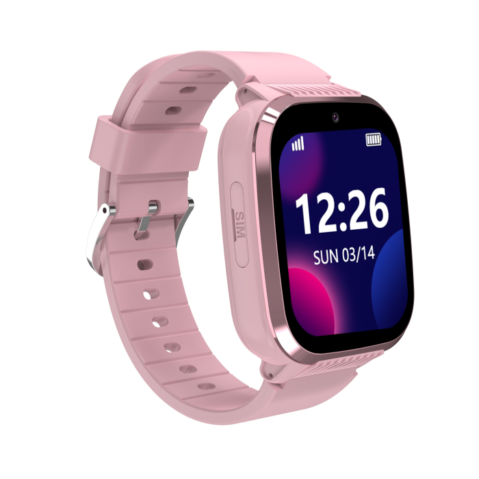 Smartwatch BySunny pentru Copii, 4G LTE model LT50, Ecran Mare 1.85" HD Touchscreen, Localizare GPS+WiFi, Apel Video HD, Buton SOS, Baterie 700mAh, Rezistent la apa IP67, Functii AI [6]