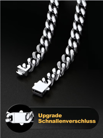 Brățară Bărbați – Oțel Inoxidabil, Calitate Premium 9mm-21cm [2]