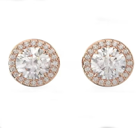 Bijuterii fashion - Cercei Angel Rose Gold BySunny