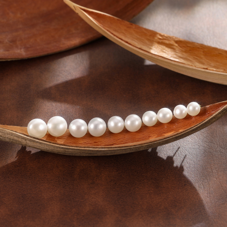 Cercei din argint 925 placat cu aur 14k si perla naturala de cultura8.5-9 mm [3]