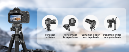 Trepied foto telescopic 53-188 cm cu telecomanda,cu cap panoramic 360° detasabil, suport pentru smartphone, pentru telefon mobil sau camera DSLR [7]